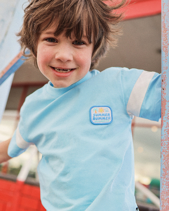 VANCE TEE IN BABY BLUE SUNRISE