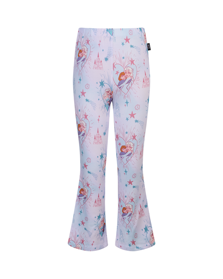 FROZEN WINTER SKY FLARE LEGGINGS