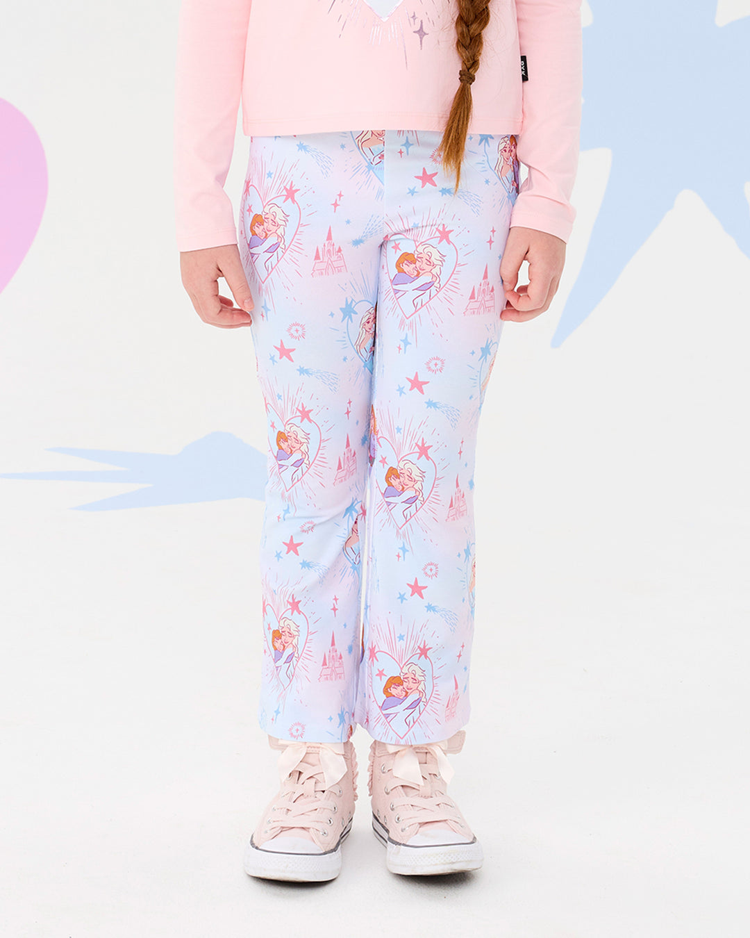 FROZEN WINTER SKY FLARE LEGGINGS | Rock Your Baby
