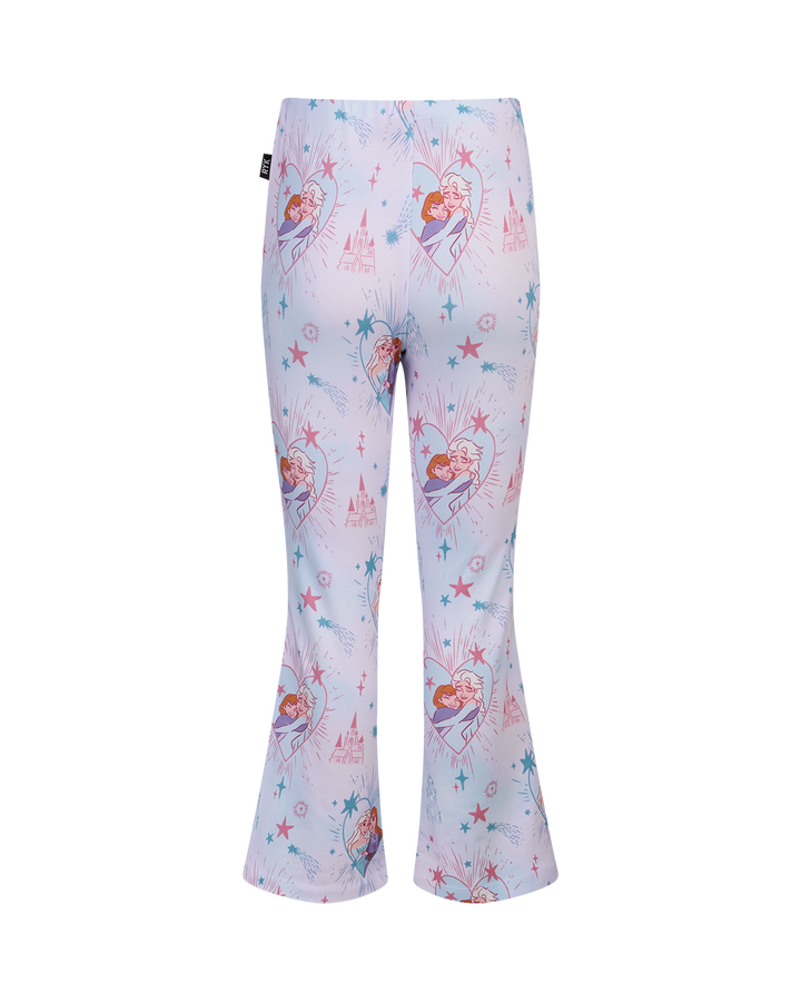 FROZEN WINTER SKY FLARE LEGGINGS