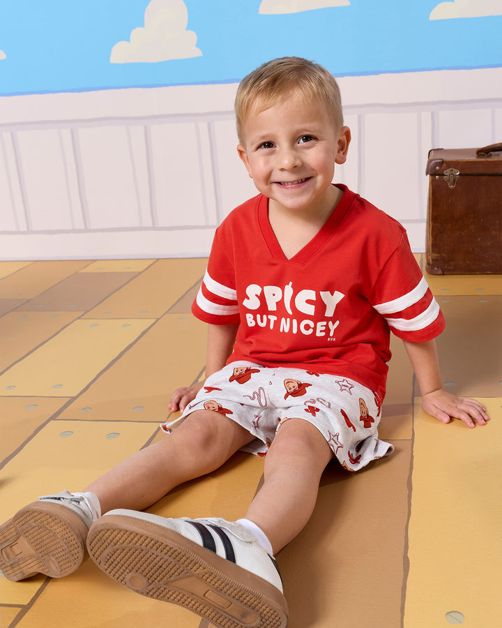 TOY STORY SHORT - GREY MARLE