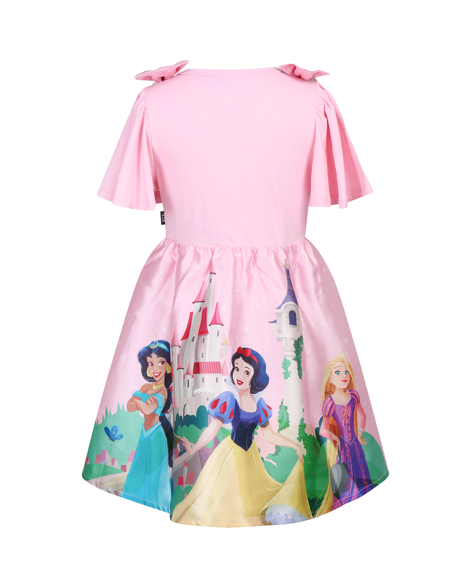 DISNEY PRINCESS FRILL BORDER DRESS