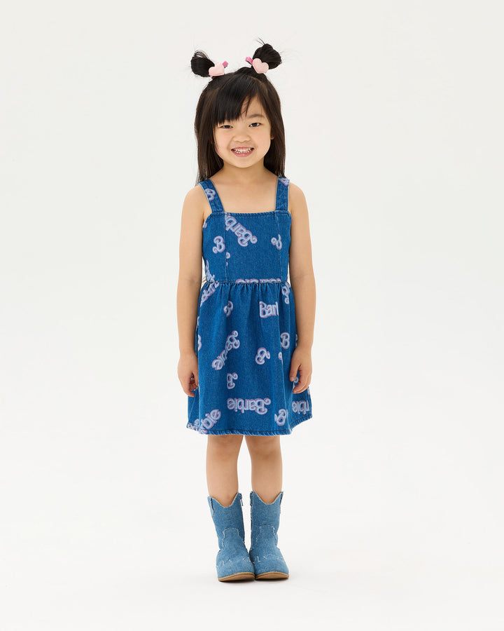 BARBIE DENIM DRESS