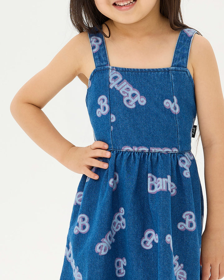 BARBIE DENIM DRESS