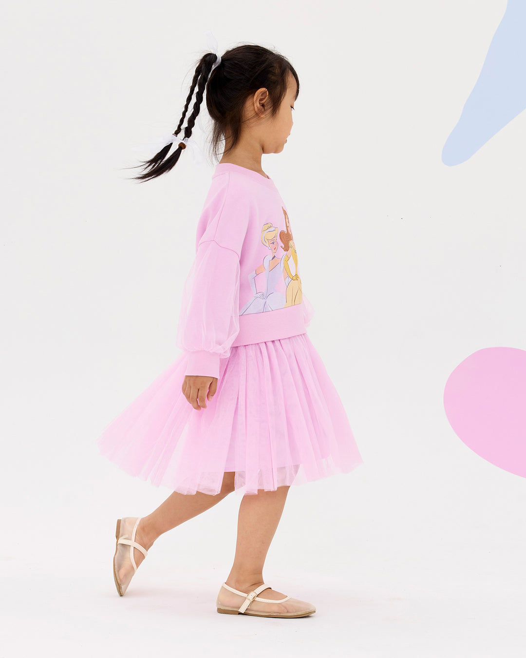 DISNEY PRINCESS BORDER JUMPER DRESS