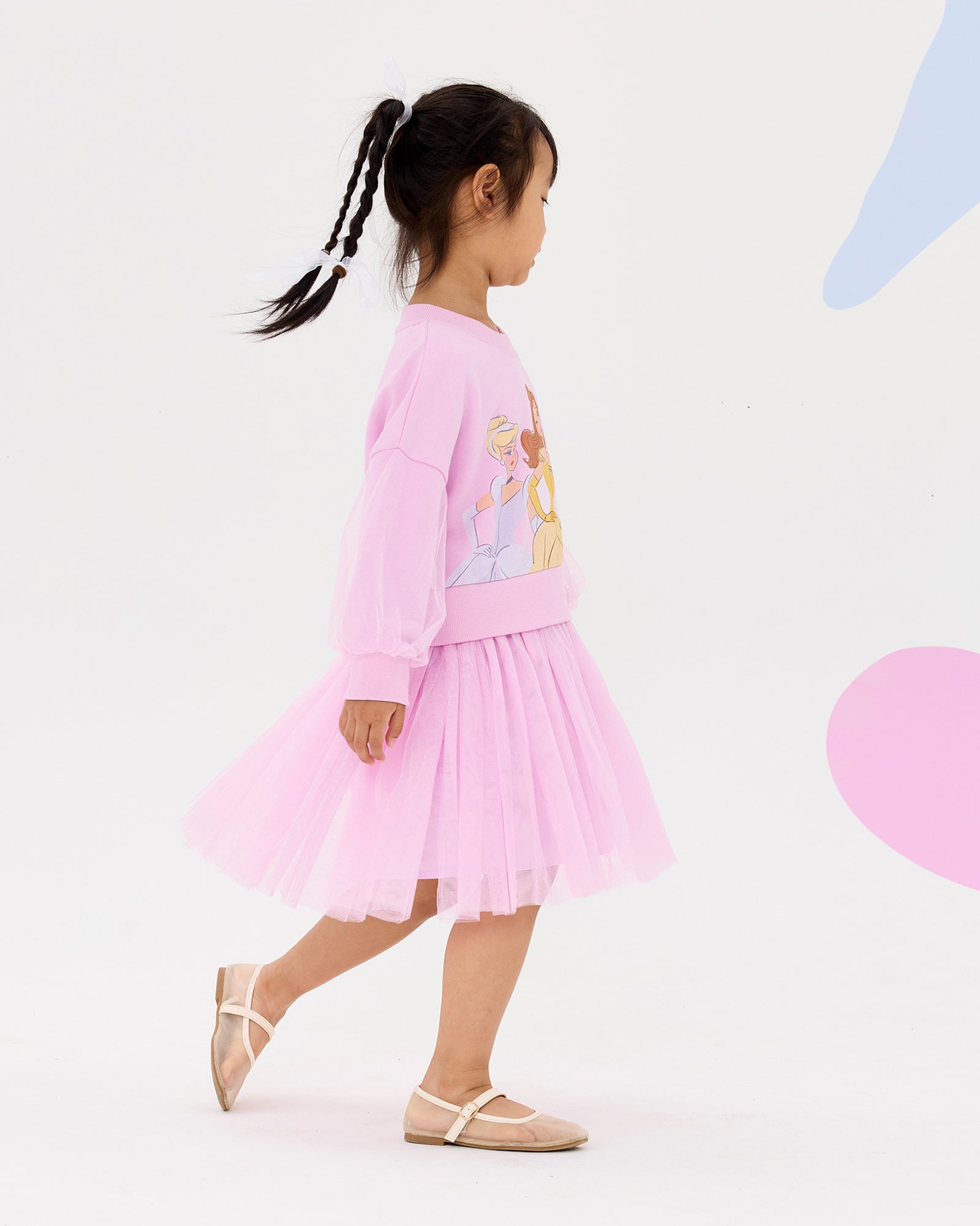 DISNEY PRINCESS BORDER JUMPER DRESS