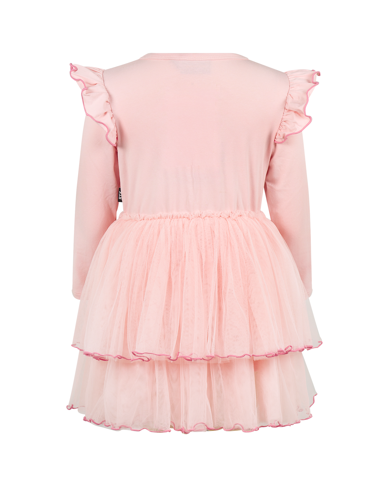 MINNIE MOUSE FRILL LONG SLEEVE TULLE DRESS