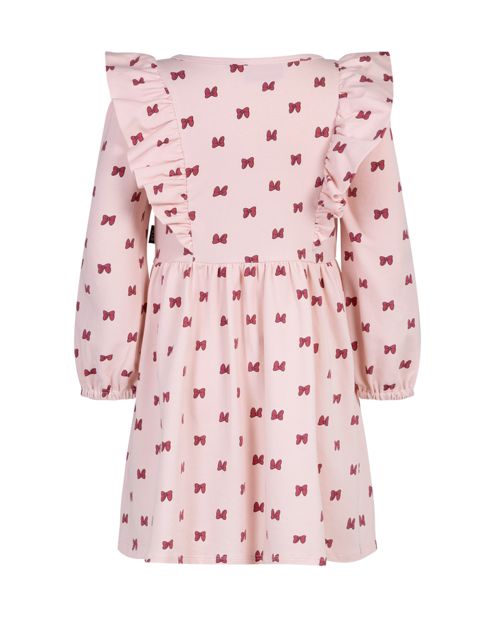 MINNIE MOUSE MINNIE BOW LONG SLEEVE JERSEY DRESS