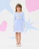 FROZEN ELSA LONG SLEEVE COLLAR DRESS