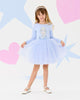 FROZEN ELSA LONG SLEEVE COLLAR DRESS
