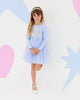 FROZEN ELSA LONG SLEEVE COLLAR DRESS