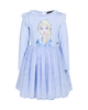 FROZEN ELSA LONG SLEEVE COLLAR DRESS