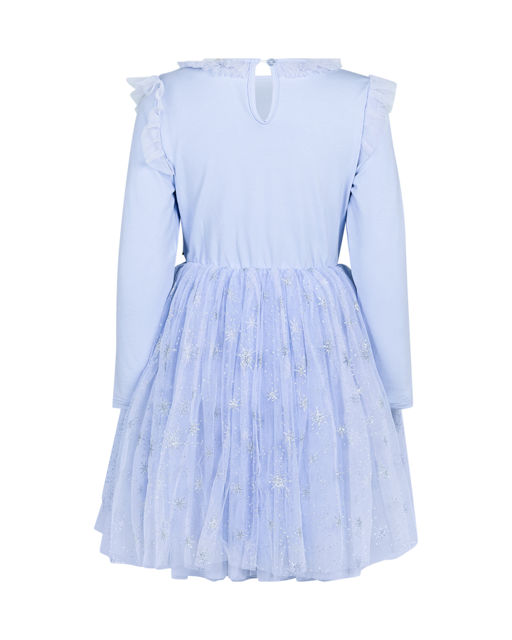 FROZEN ELSA LONG SLEEVE COLLAR DRESS