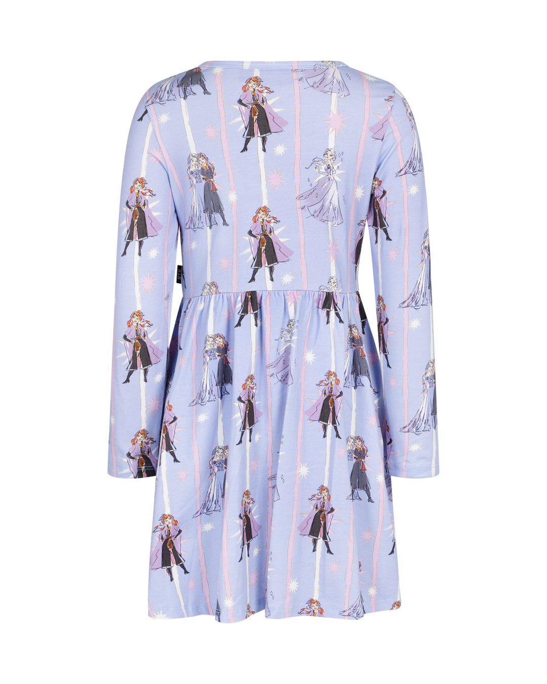 FROZEN STRIPE LONG SLEEVE JERSEY DRESS