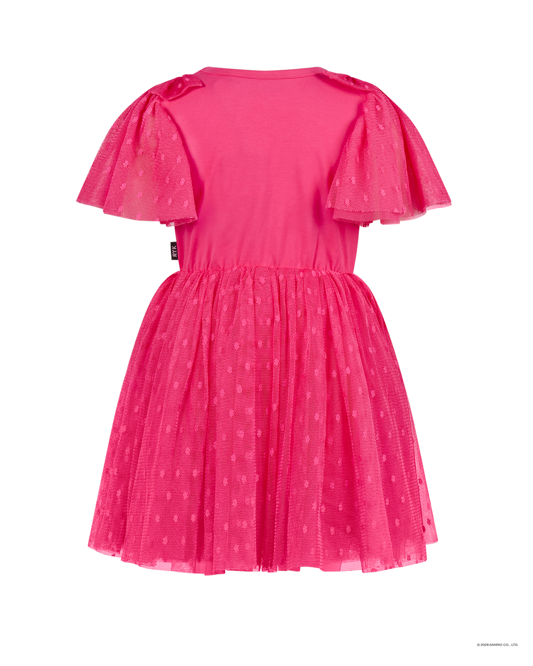 HELLO KITTY I HEART SHORT SLEEVE DOT DRESS