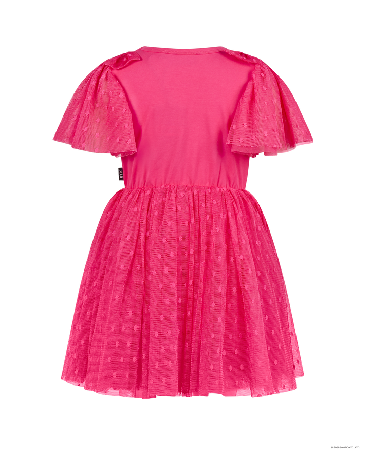 HELLO KITTY I HEART SHORT SLEEVE DOT DRESS