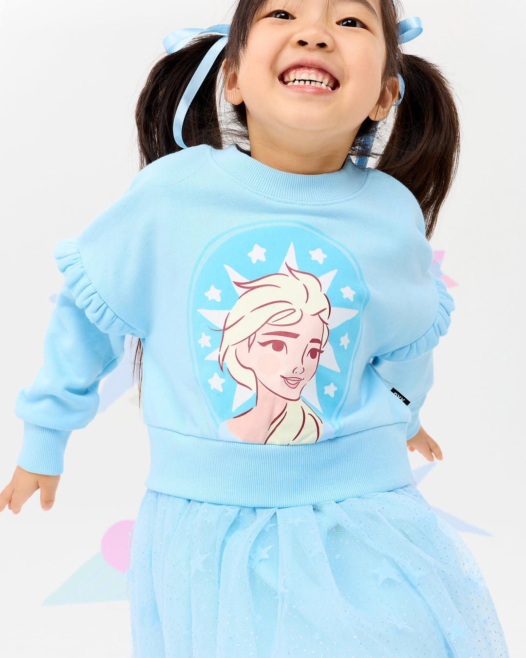 FROZEN ELSA SPARKLE JUMPER DRESS