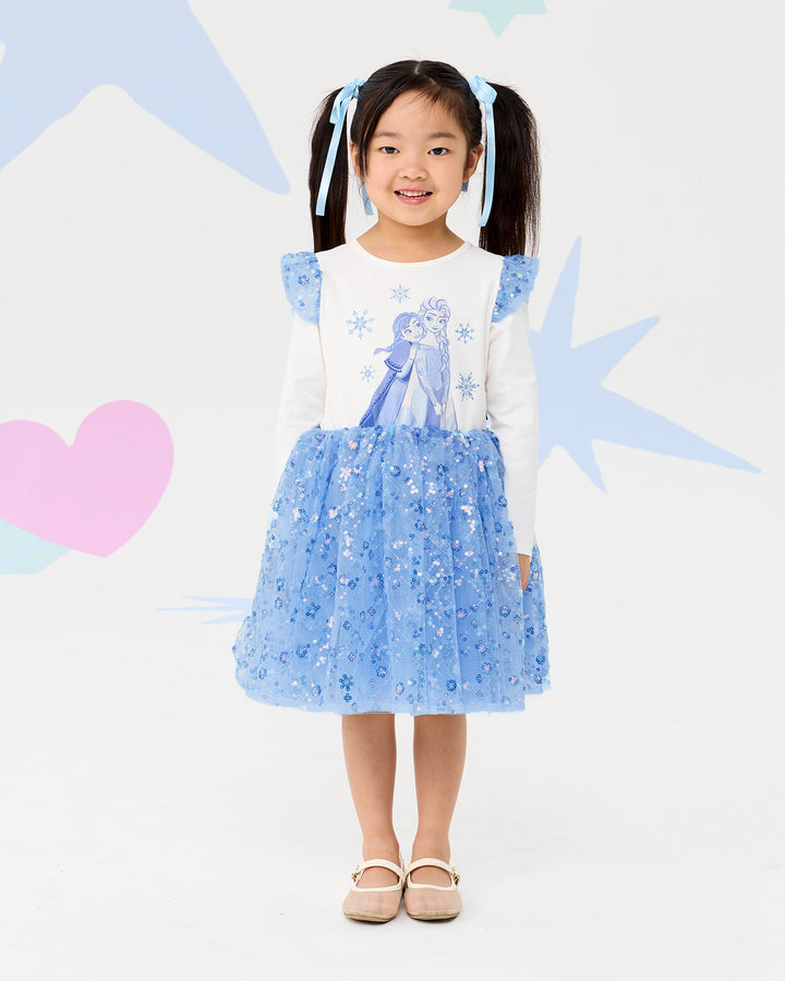 FROZEN ICY DELIGHT SEQUIN DRESS