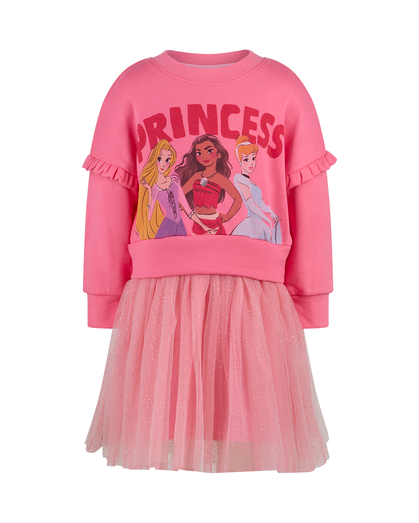 DISNEY PRINCESS BORDER JUMPER DRESS
