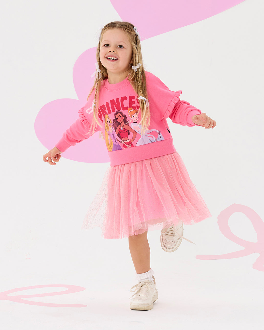 DISNEY PRINCESS BORDER JUMPER DRESS