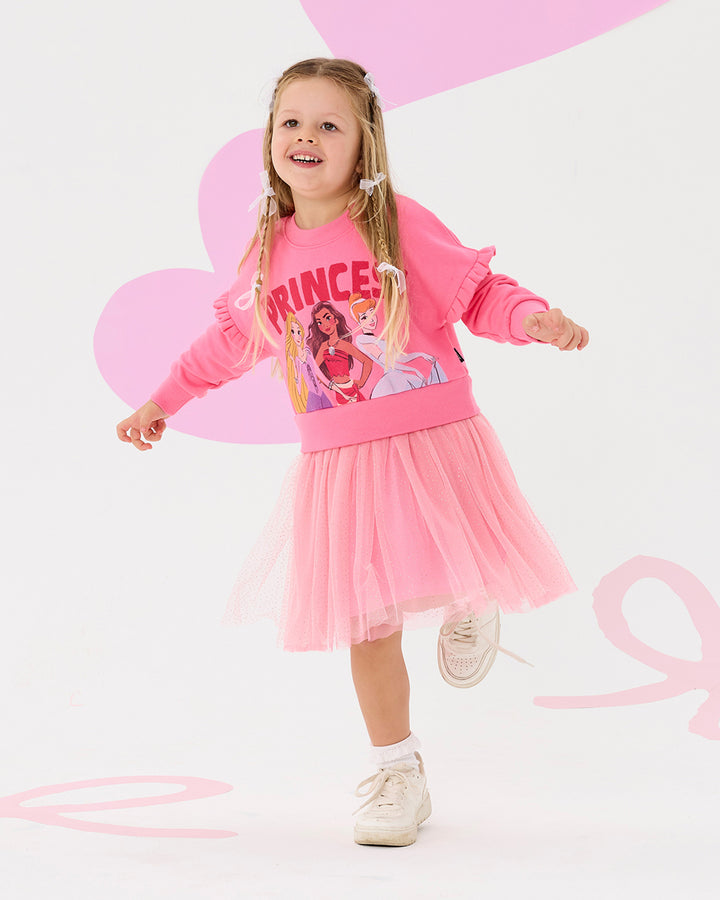 DISNEY PRINCESS BORDER JUMPER DRESS
