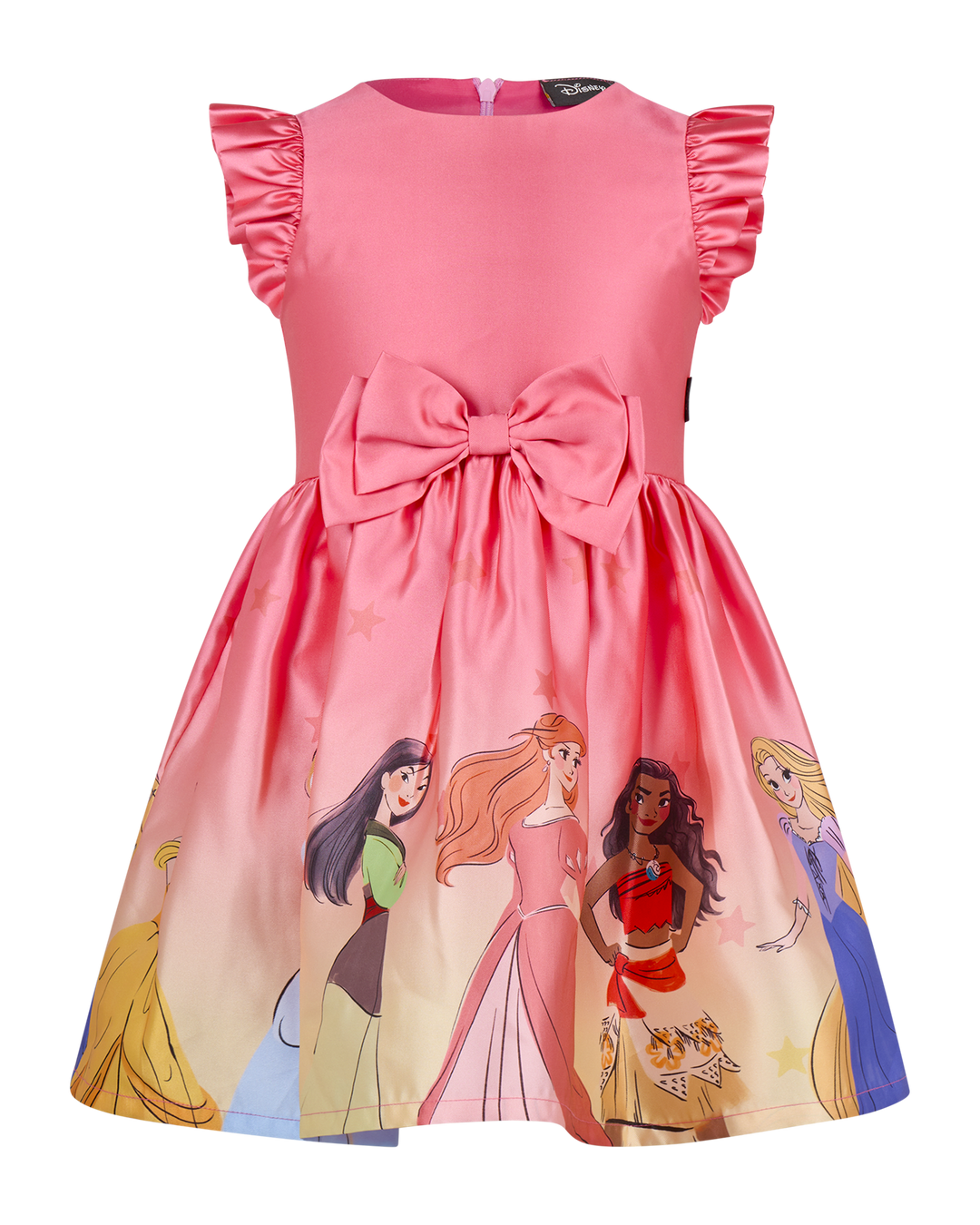 DISNEY PRINCESS BORDER PRINT DRESS