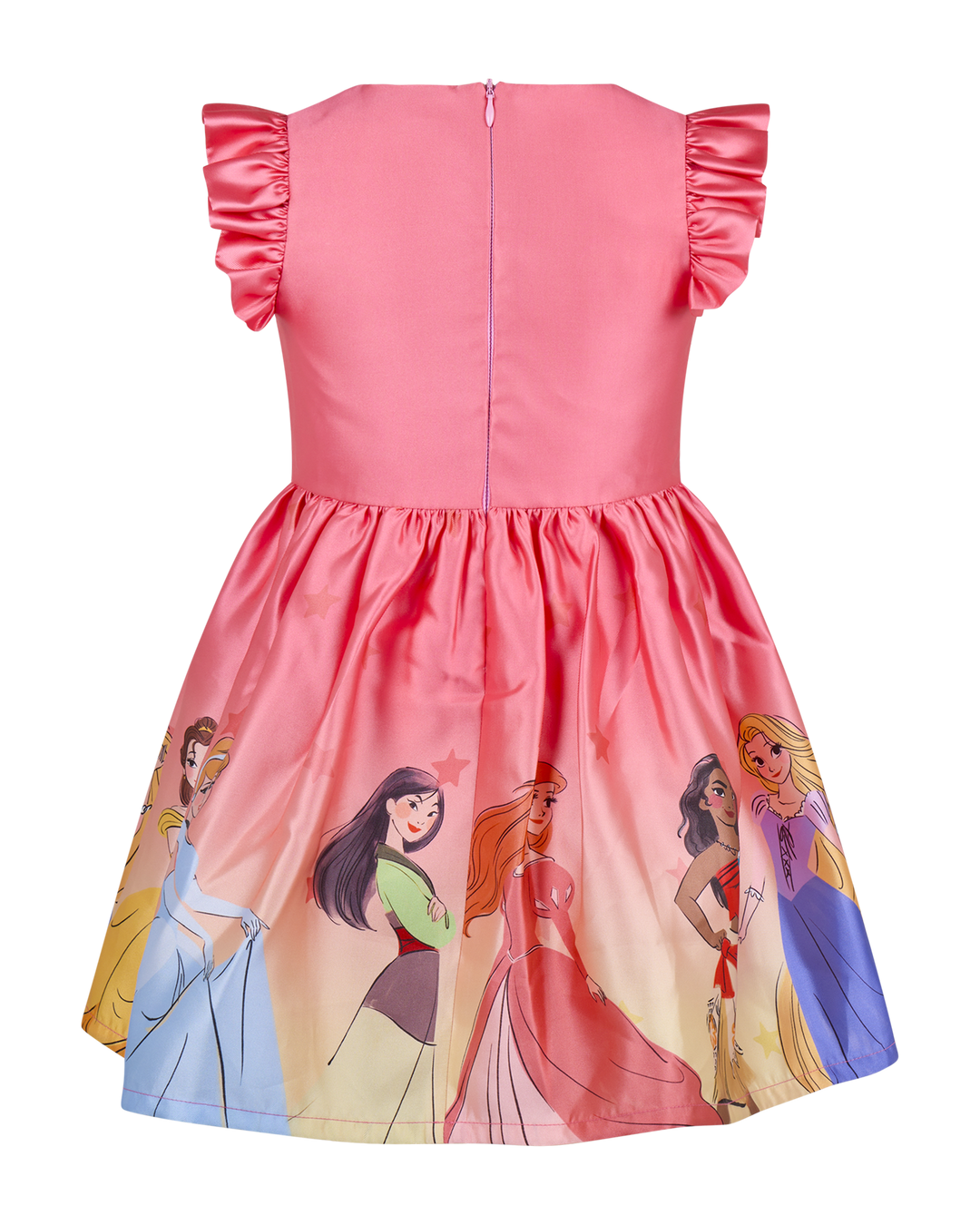 DISNEY PRINCESS BORDER PRINT DRESS