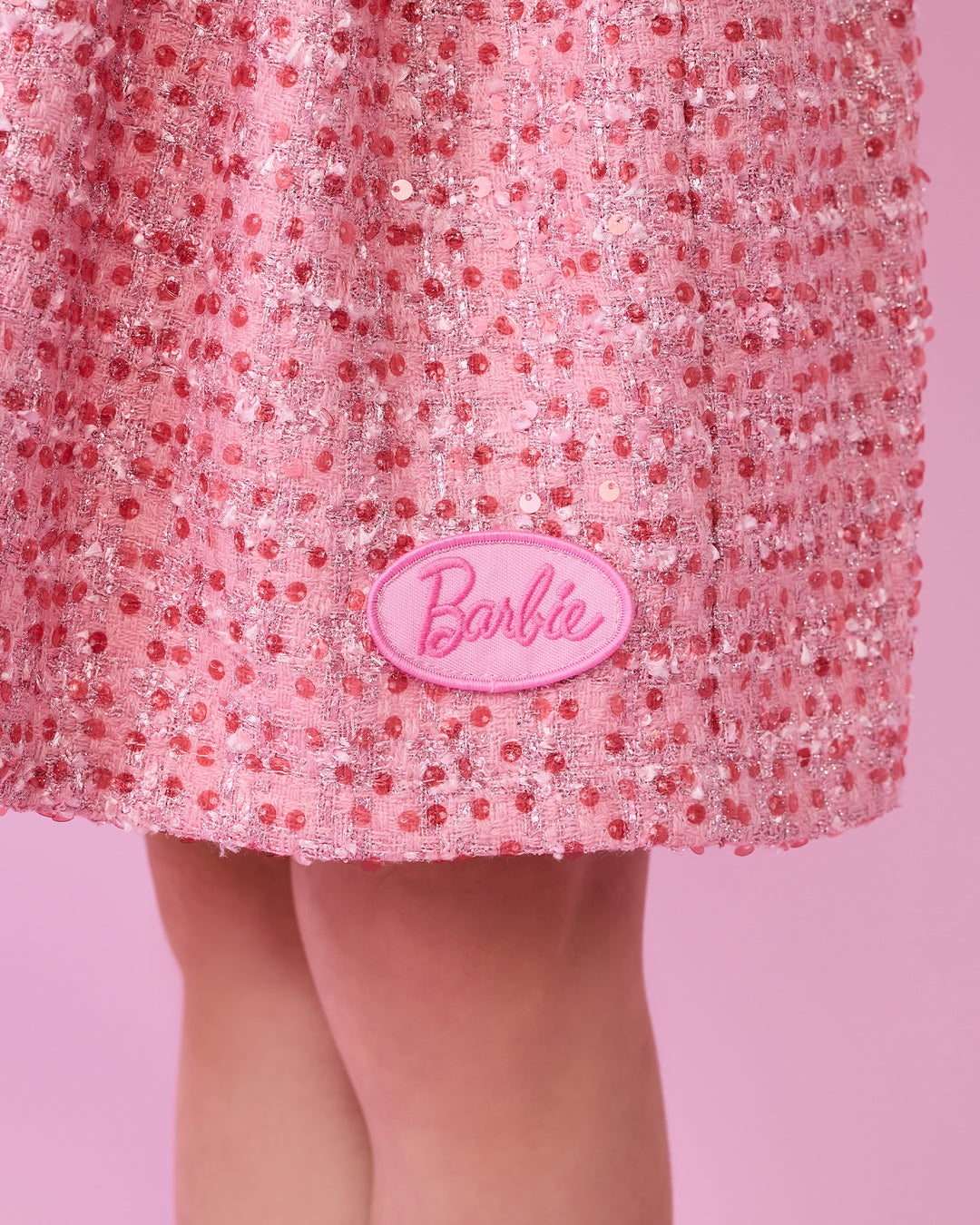 BARBIE SEQUIN TWEED DRESS