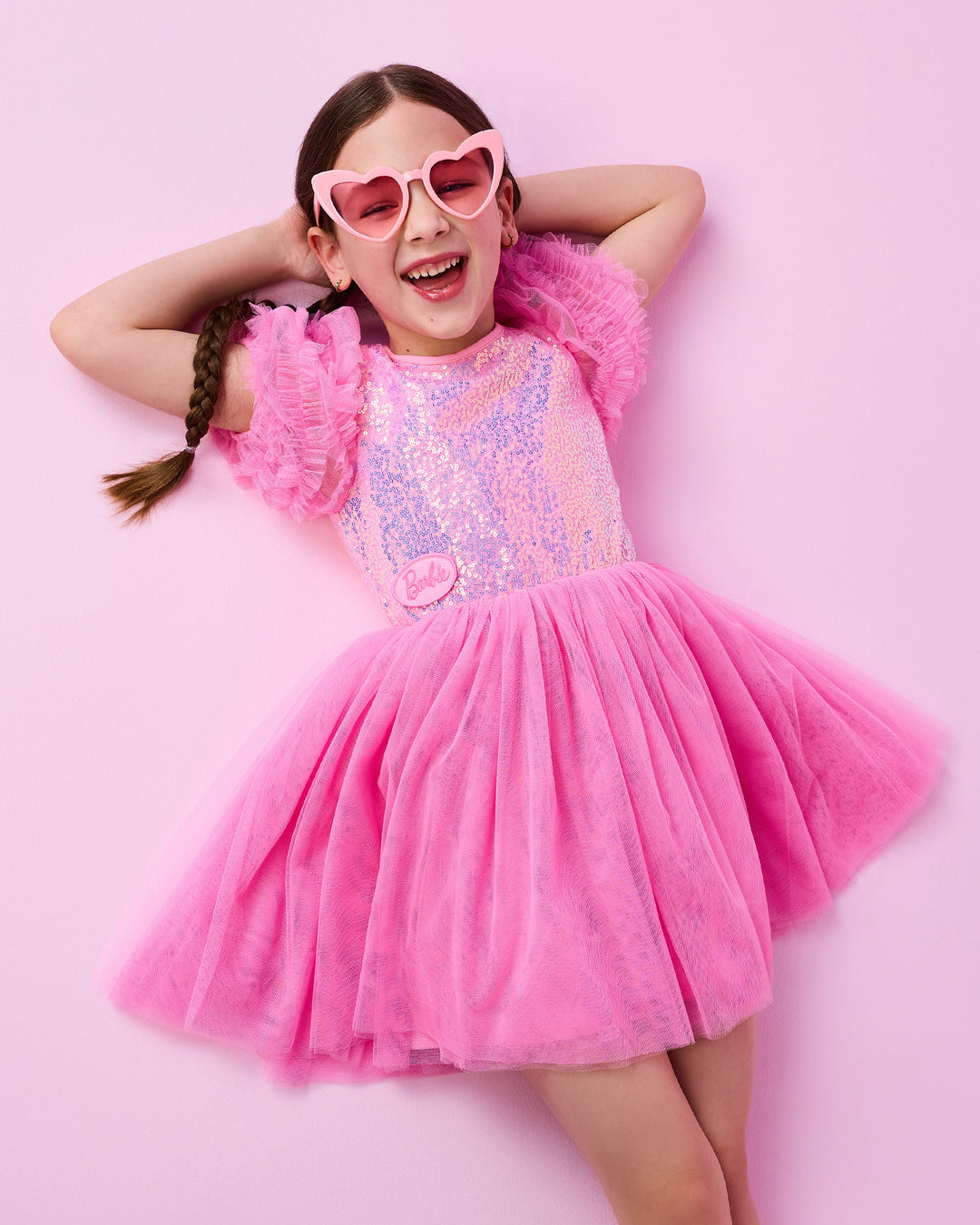BARBIE TULLE SEQUIN DRESS