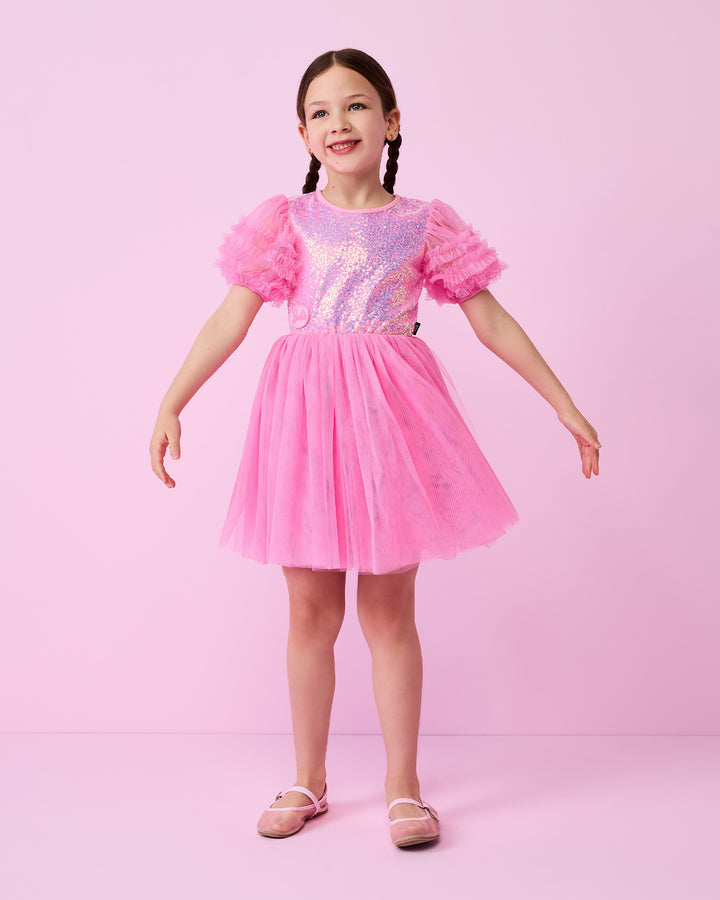 BARBIE TULLE SEQUIN DRESS