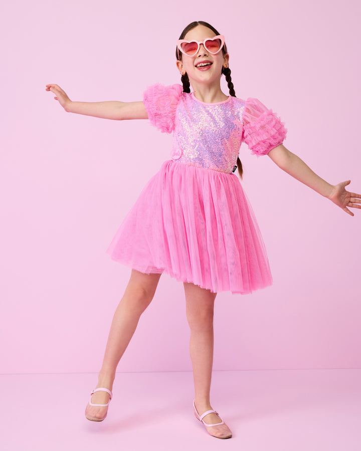 BARBIE TULLE SEQUIN DRESS