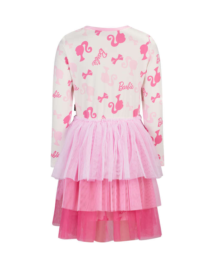 BARBIE ICON LONG SLEEVE TULLE DRESS