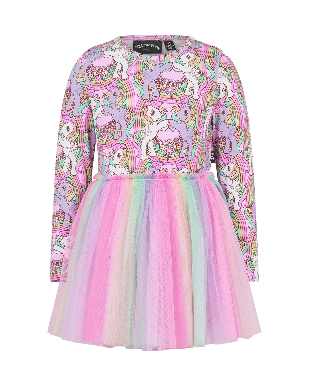 MY LITTLE PONY LONG SLEEVE CIRCUS DRESS