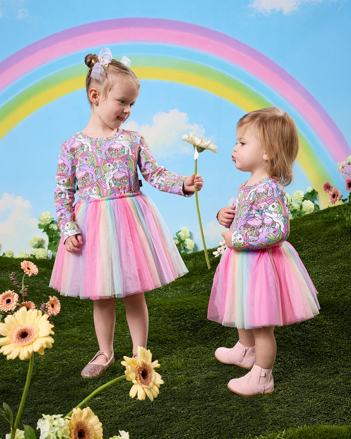 MY LITTLE PONY LONG SLEEVE BODYSUIT DRESS