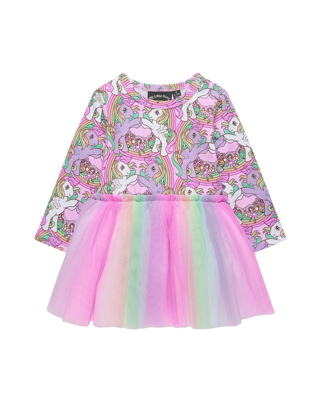 MY LITTLE PONY LONG SLEEVE BODYSUIT DRESS