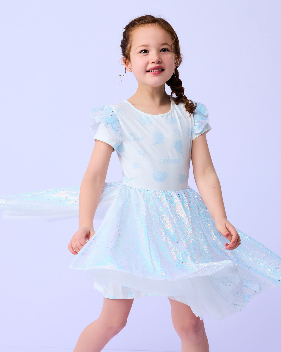 FROZEN SPARKLE DRESS IN ICE