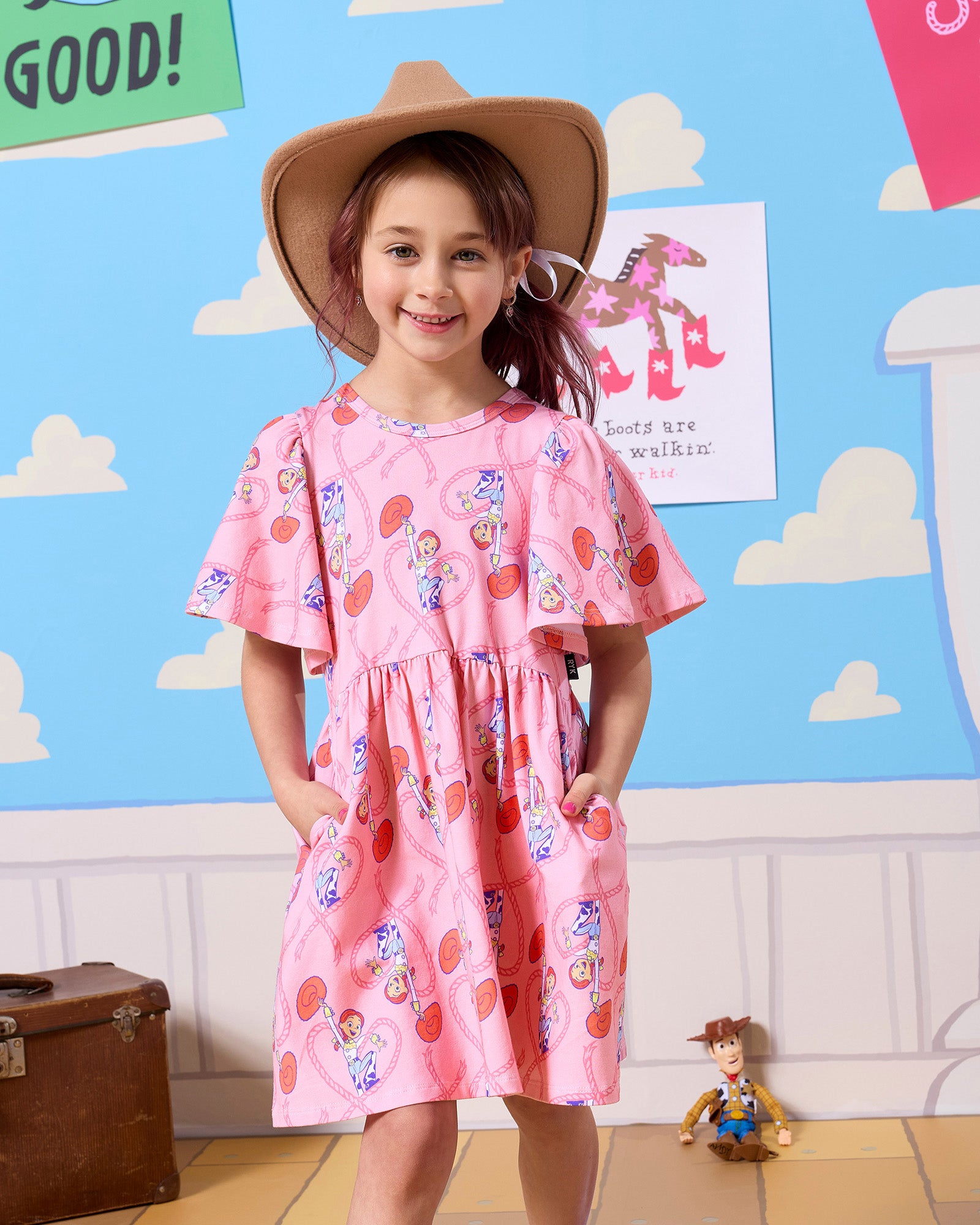 TOY STORY DRESS - PINK