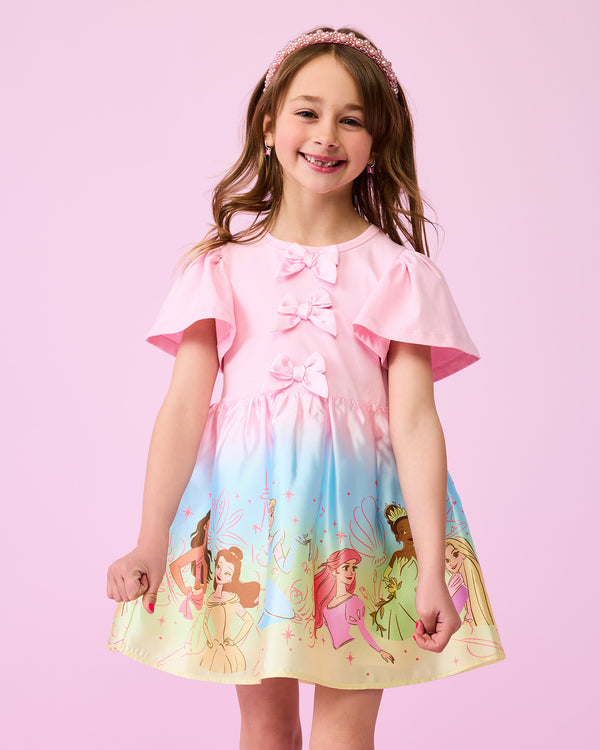Disney Princess Bow Dress in Ombre - Rock Your Kid girls dress