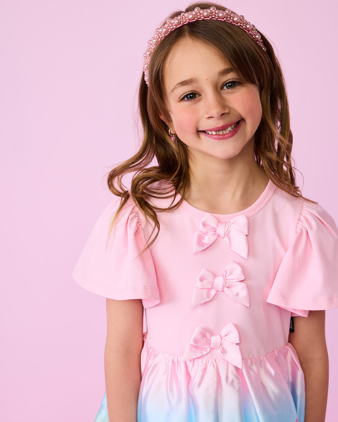 DISNEY PRINCESS BOW DRESS IN OMBRE
