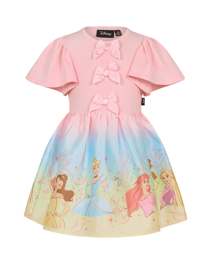 DISNEY PRINCESS BOW DRESS IN OMBRE