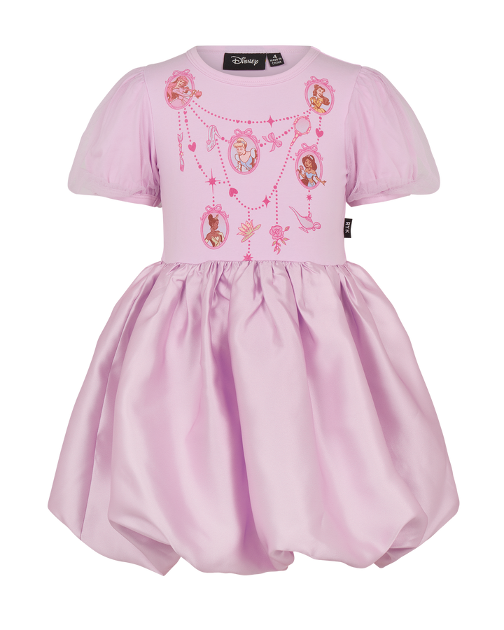 DISNEY PRINCESS BUBBLE DRESS IN PURPLE