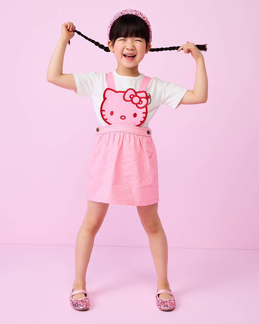 HELLO KITTY PINI IN PINK/RED