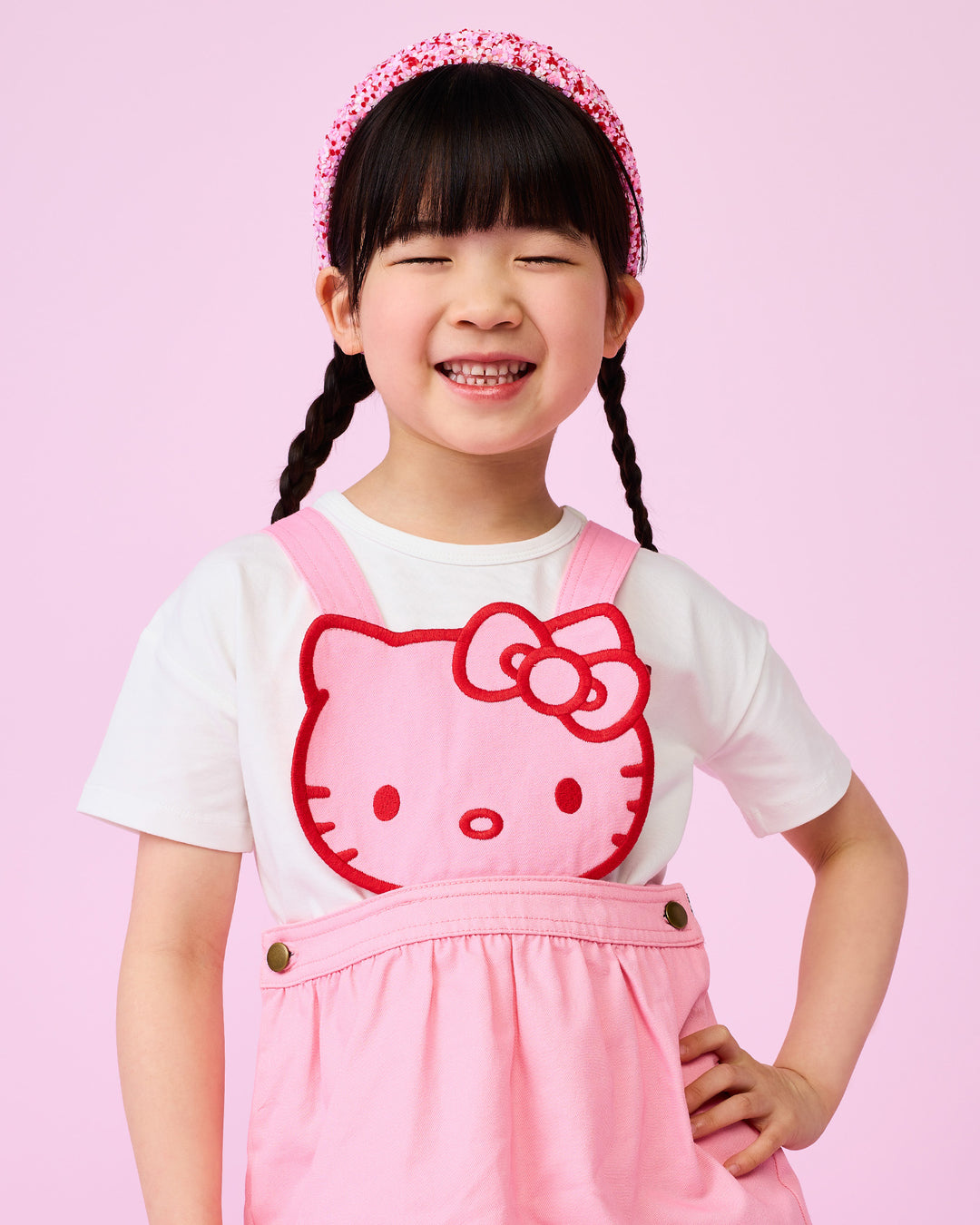 HELLO KITTY PINI IN PINK/RED
