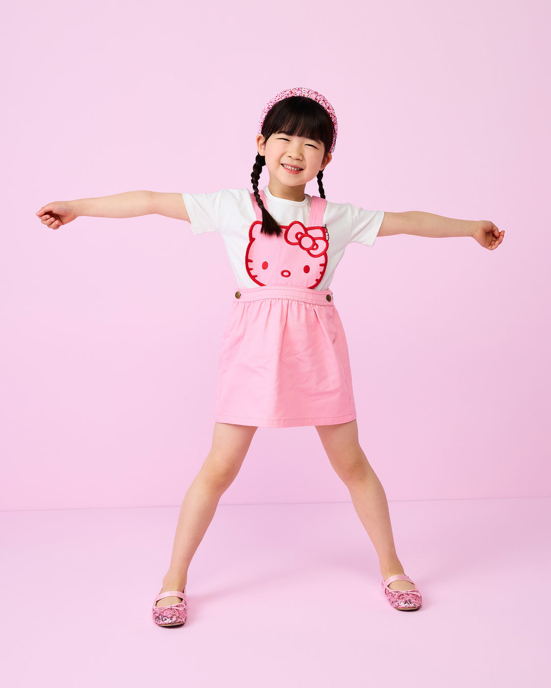 HELLO KITTY PINI IN PINK/RED