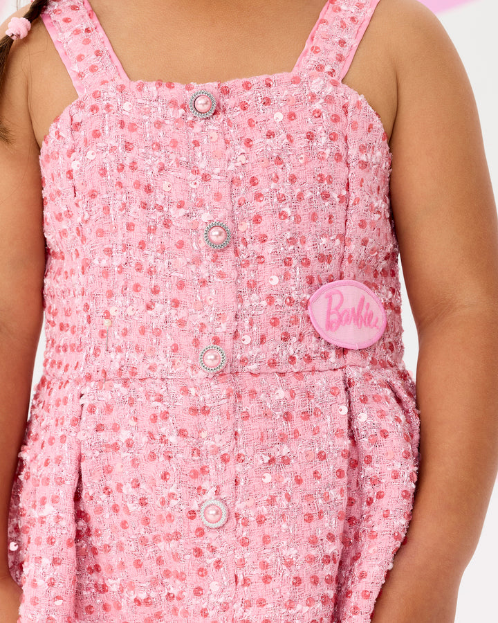 BARBIE SEQUIN TWEED DRESS