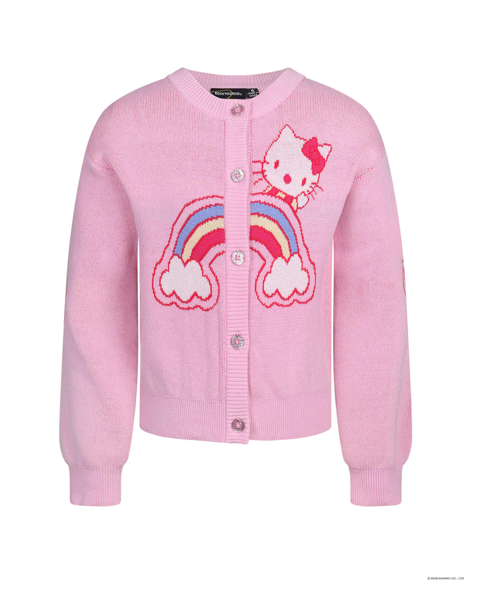 HELLO KITTY RAINBOW CARDIGAN