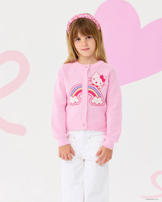 HELLO KITTY RAINBOW CARDIGAN