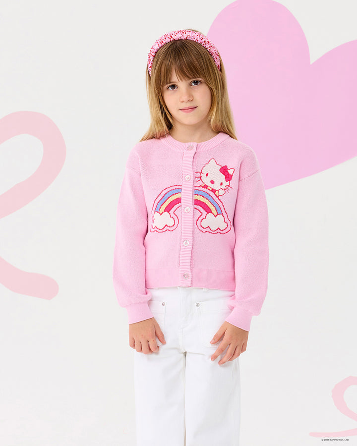 HELLO KITTY RAINBOW CARDIGAN | Rock Your Baby