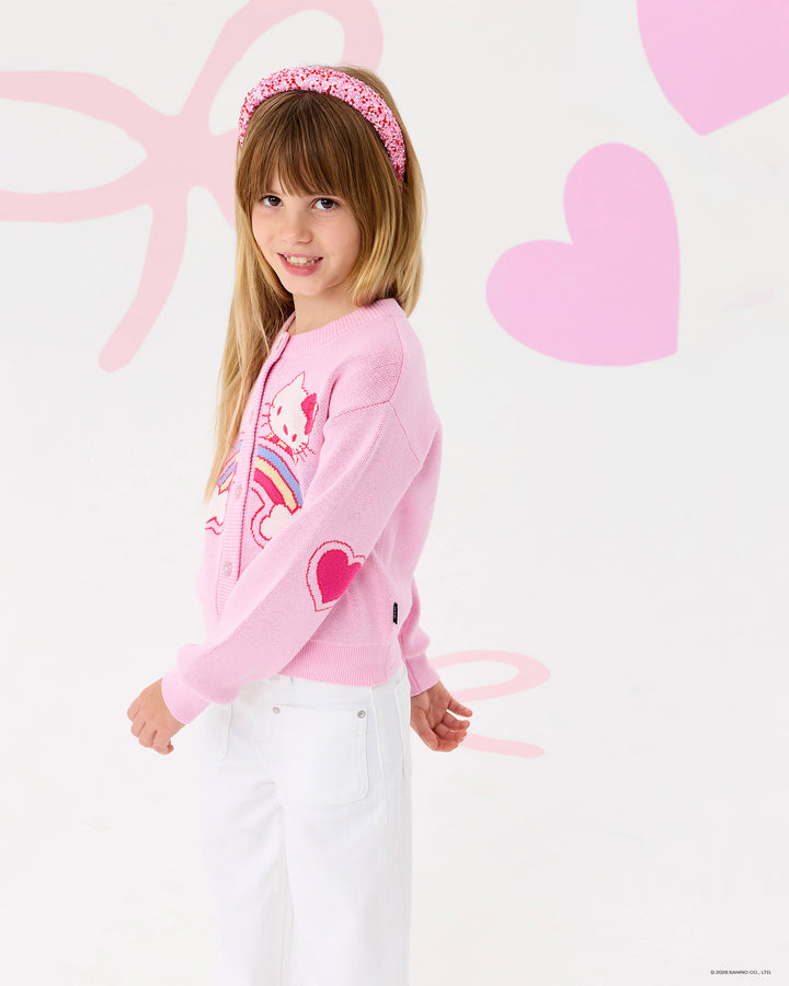 HELLO KITTY RAINBOW CARDIGAN