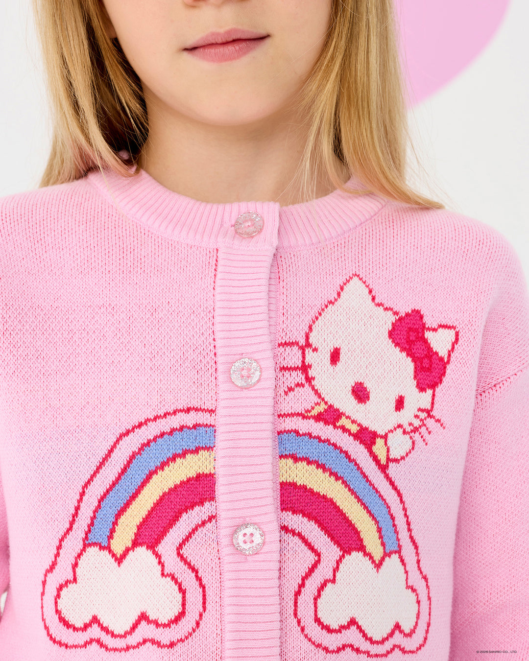 HELLO KITTY RAINBOW CARDIGAN